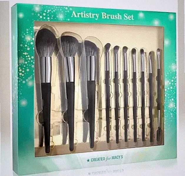 Facial Makeup Artistry Brush Set 10-Piece Created For Macy's NEW IN BOX