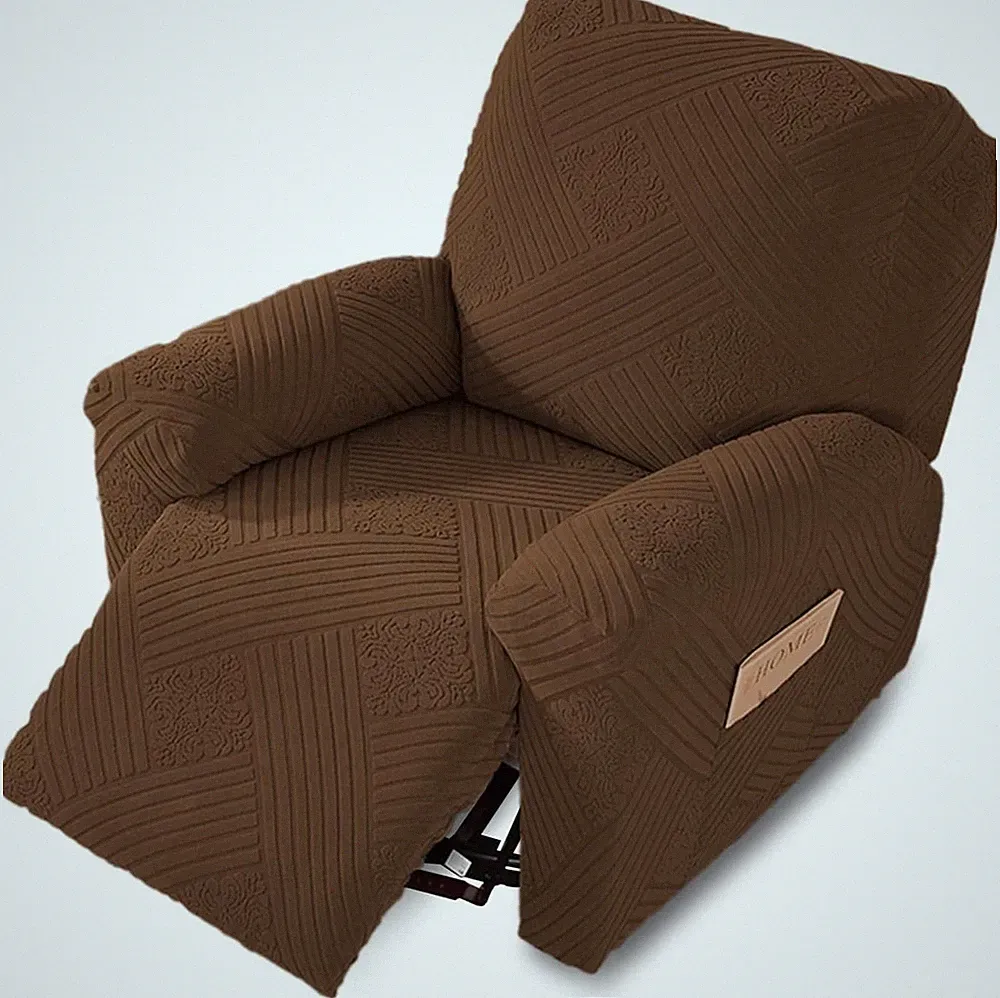 Northern Brothers Recliner Cover Stretch Recliner Covers - XL Brown