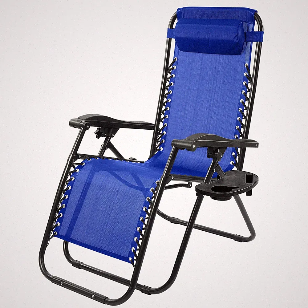 Outdoor Reclining Lounge Chair Set, Zero Gravity Chairs,1Piece/Set or 2Piece/Set